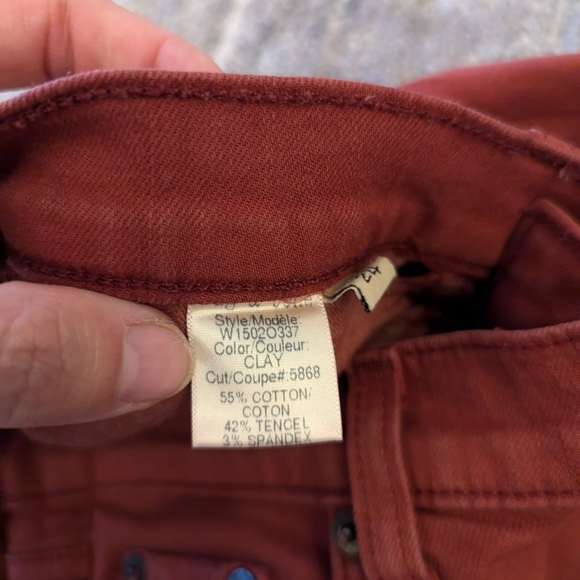 Rag & Bone Skinny Jeans Color Clay - Picture 7 of 11